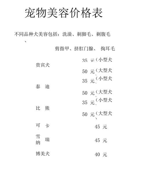 湖北宠物美容培训价格:湖北宠物美容培训价格表